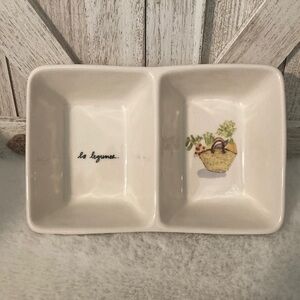 Rae Dunn Divided Tray La Legumes